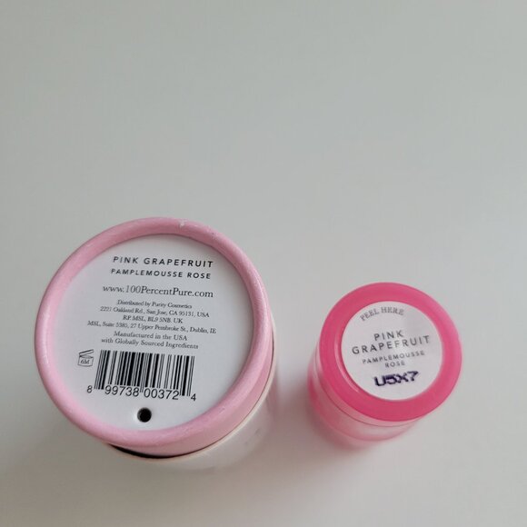00% Pure Fruit Pigmented Lip & Cheek Tint PINK GRAPEFRUIT 7.5g/0.26 oz SEALED - Picture 4 of 6